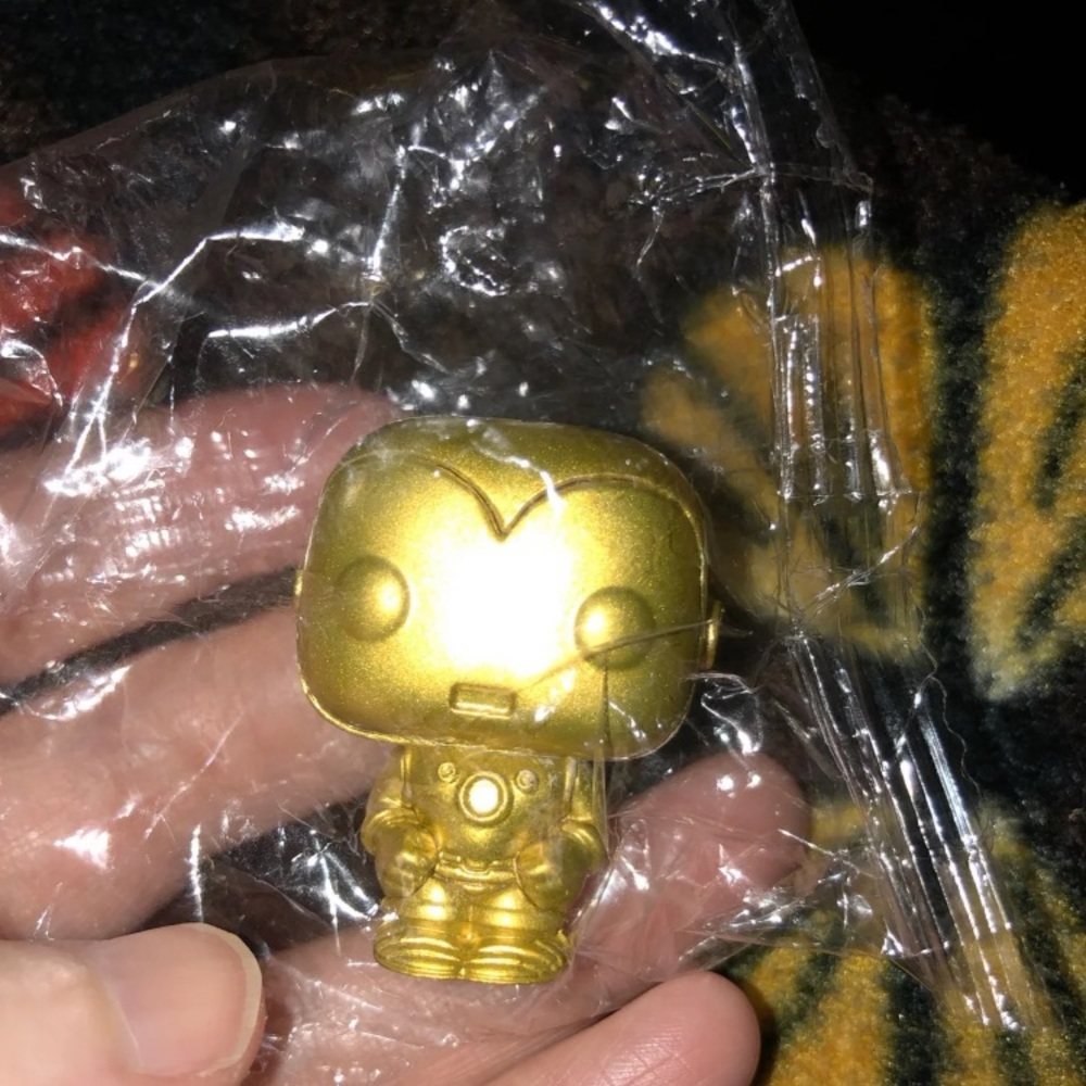 GOLDEN IRON MAN MARVEL FUNKO POCKET POP